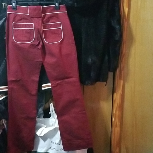 Marc Jacobs RN 103927 size 6 burgundy pants - Picture 5 of 14
